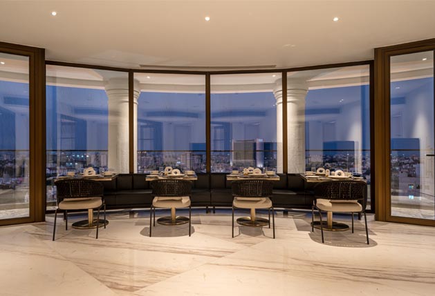 Private Dining with view